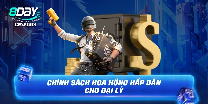 Hợp tác đại lý 8Day - Mở khóa thu nhập & hoa hồng đến 60% 2 Chính sách hoa hồng hấp dẫn cho đại lý